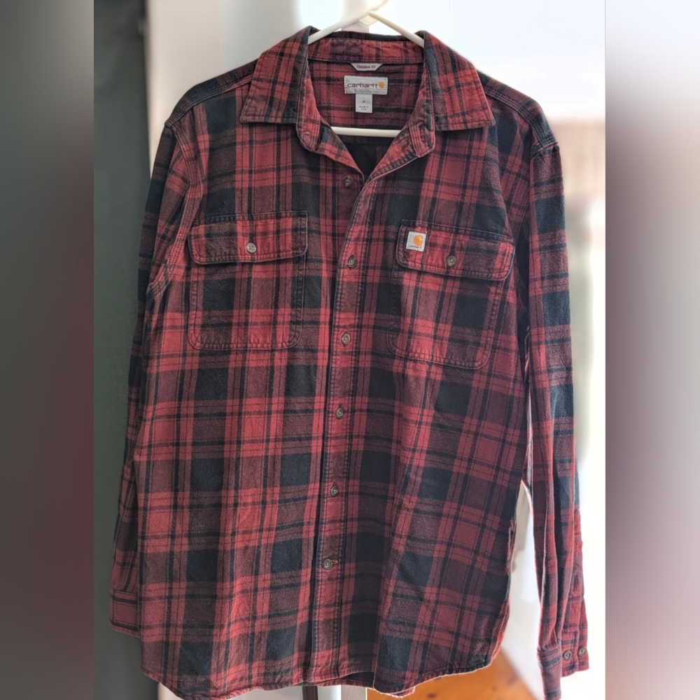 Carhartt Men's Red Flannel